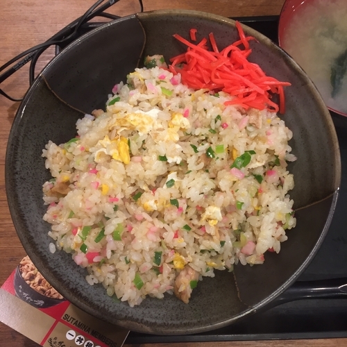 「チャーハン並」@伝説のすた丼屋 蒲田店の写真
