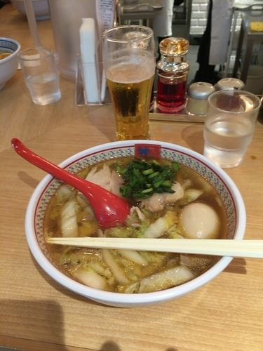 「煮卵ラーメン」@どうとんぼり神座 新宿店の写真