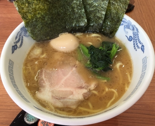 「味玉ラーメン（￥750）」@家系ラーメン みさき家の写真