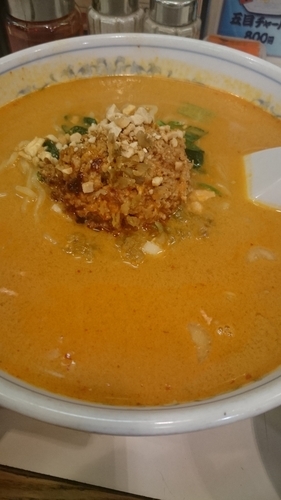 「担々麺７５０円」@三貴苑の写真