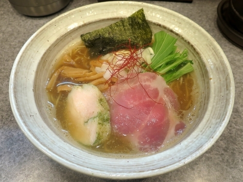 「川越中華そば ８００円」@麺屋 ひな多の写真