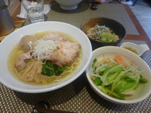 「特製旨み鶏だし塩　健康しあわせセット」@生粋 花のれんの写真