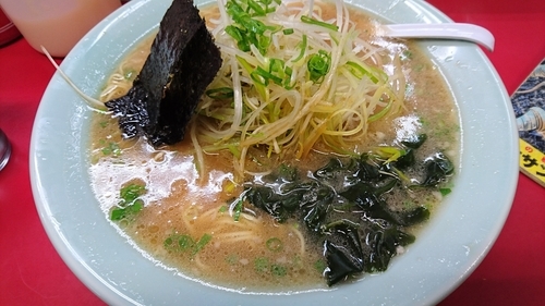 「ネギラーメン 大」@ラーメンショップ 東予店の写真