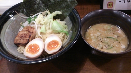 「雷伝特製つけ麺 800円」@汁なし麺専門店 雷伝 一の宮店の写真