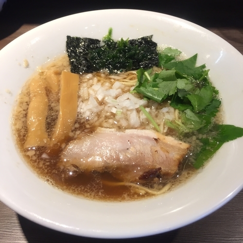 「背脂煮干しラーメン（￥730）」@つけ麺 一燈の写真