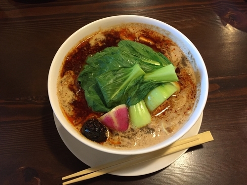 「限定１０食 麻婆坦々麺」@龍馬軒の写真
