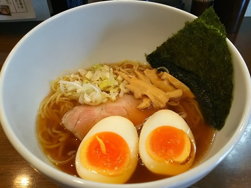 「和節醤油　＋燻製玉子：サービス券」@中華そば 一信の写真