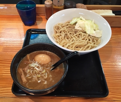 「つけ麺(少盛り)＋味玉」@澤神の写真