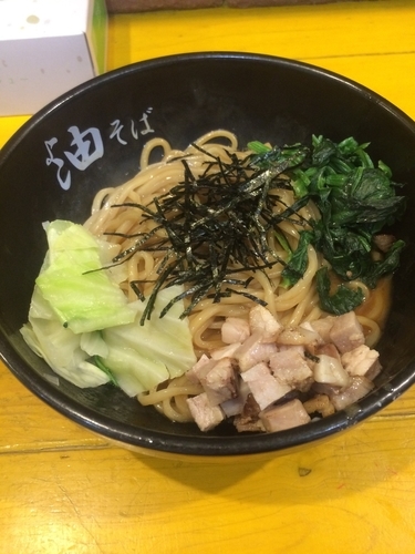 「家系油そば」@横浜家系ラーメン 違う家の写真
