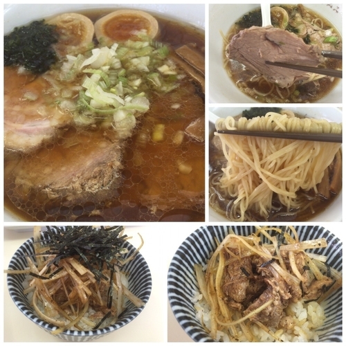 「特製中華そば 800円 豚まぶしご飯200円」@中華そば ふくみみの写真