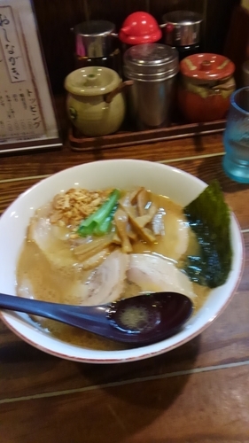「黒一笑　チャーシュー　￥920」@一笑ラーメンの写真