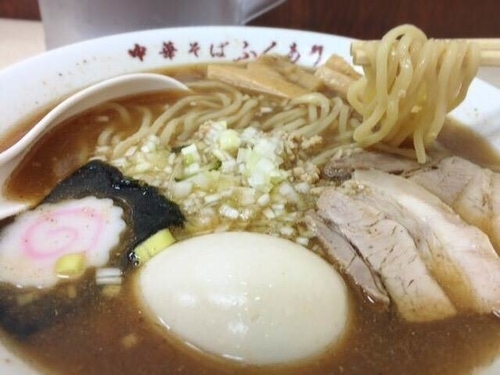 「中華そば+漬け玉子(830円)」@中華そば ふくもりの写真