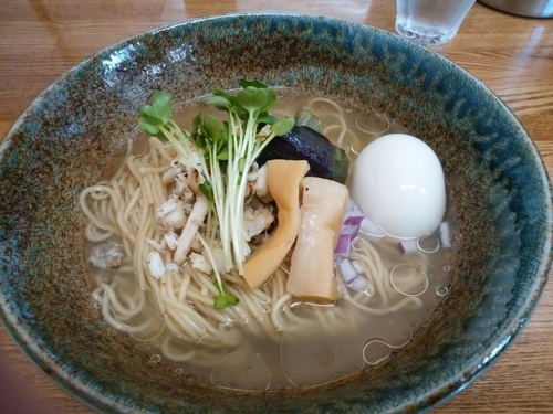 「冷製鯛出汁の潮仕立て」@㐂九家の写真