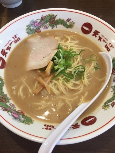 「こってり （中華そばセット）770円」@天下一品 渋谷店の写真