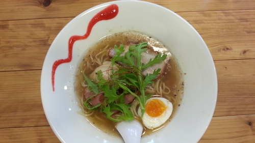 「一馬の白ラーメン」@らぁめん こばやしの写真