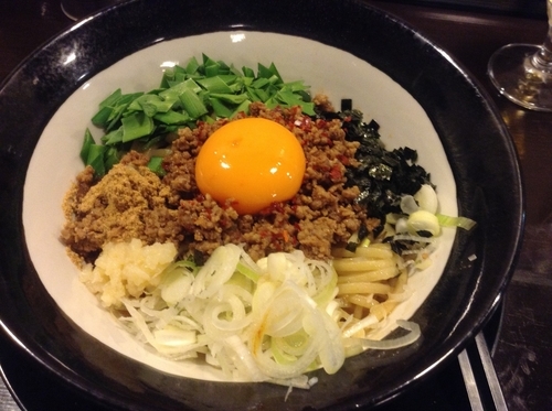 「【限定】台湾まぜそば」@ラーメンスミスの写真