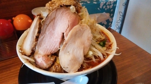 「【限定】堀町タンタンメン890円」@らーめん・つけめん 八角の写真