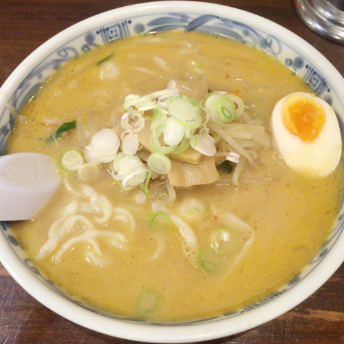 「みそらーめん　770円」@手打ちらーめん麺之介の写真