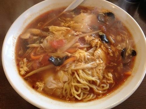 「酸辛湯麺」@東鵬厨房の写真