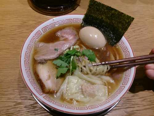 「特製中華そば」@中華そば 二階堂の写真