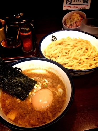 「味玉つけめん(中盛) 900円」@つけめん 玉 本店の写真