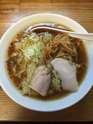 「生姜醤油ラーメン  800円」@くじら食堂の写真