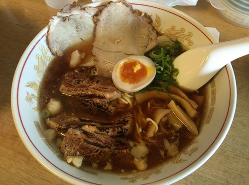 「炙り角煮ラーメン」@尾道ラーメン 喰海の写真
