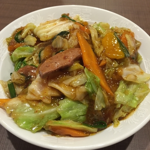 「スタミナ冷やし 大盛り」@スタミナラーメン がむしゃの写真