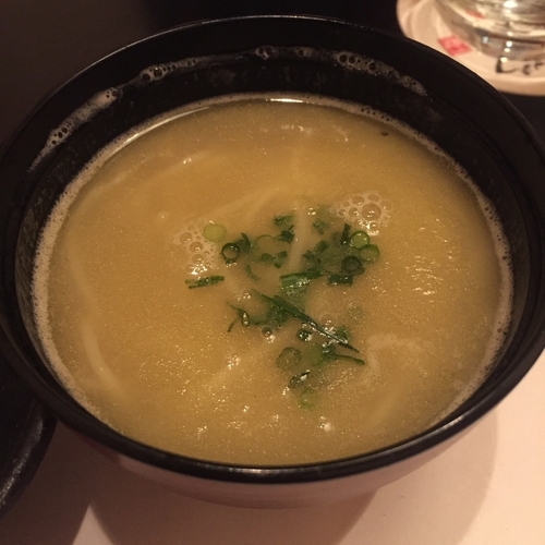 「濃厚鶏だしラーメン（ハーフ）（￥400）」@鳳の写真