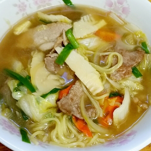 「五目ソバ 650円」@ラーメン美翔の写真