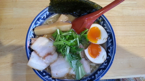 「特製煮干しラーメン」@麺匠にぼし屋の写真
