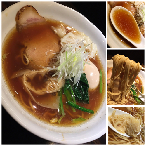 「ワンタンめん￥800（ラーパス味玉）」@麺や 豊の写真