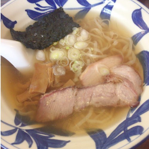 「ラーメン　580円」@手打らーめん 自慢亭の写真