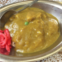 半カレー　300円