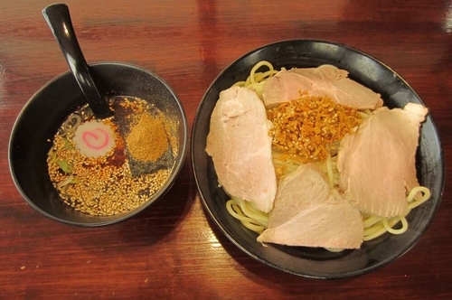 「冷やし辛子チャーシューつけ麺(大盛り)」@越谷大勝軒 NANAの写真