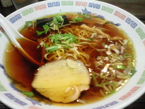 「ラーメン 490円」@鳥政の写真