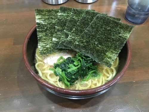 「ラーメン（麺固め）＋味玉」@究極汁麺 はねだ家の写真