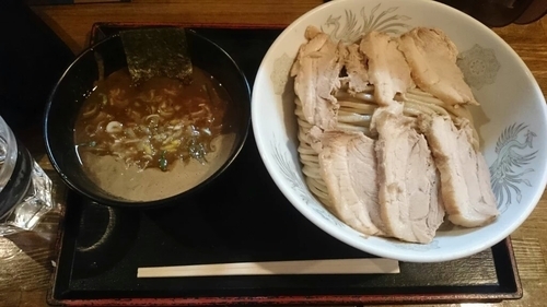 「チャーシューつけそば」@市川ウズマサの写真