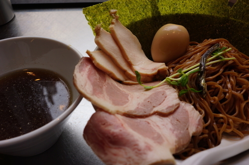 「特製昆布水つけ麺＋大盛り無料」@さんじの写真