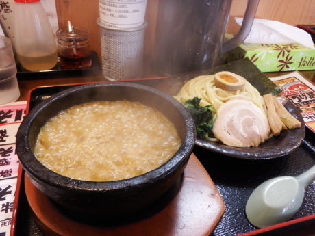 「伊勢海老つけ麺　大盛３００ｇ」@札幌海老麺舎 手稲店の写真
