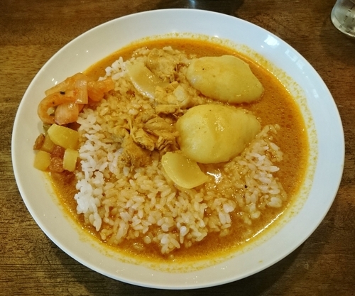 「チキンカレー 850円」@インドカレー カーマの写真