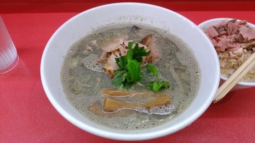 「【限定】銀の煮干し中華そば」@麺喰屋 澤 江戸川R14号本店の写真