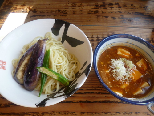 「【限定】 夏香る四川麻婆つけ麺」@麺屋久兵衛の写真