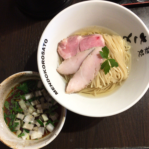 「5月限定 醤油つけ麺」@麺処 さとう 桜新町店の写真