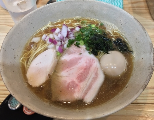 「煮干そば＋味付玉子（￥750＋￥100）」@DAIKUMAの写真