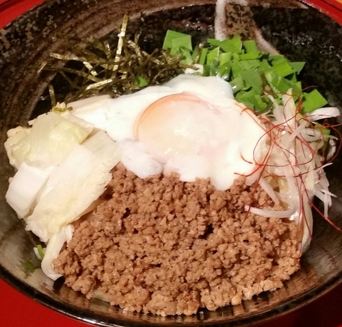 「まぜそば」@麺 the Tokyoの写真