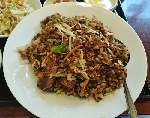 「豚角煮炒飯 780円」@晴々飯店の写真