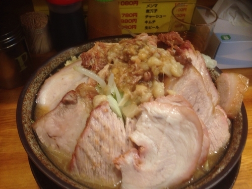 「らーめん チャーシューW(8枚)」@ラーメン盛太郎の写真