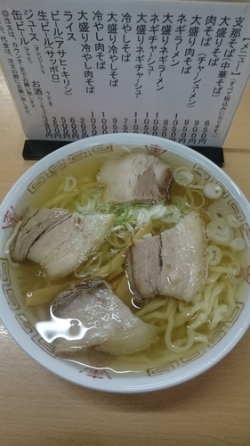 「支那そば 650円」@坂内食堂 喜多方本店の写真