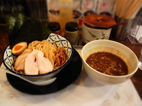 「特製豚骨魚介つけめん 1030円」@千葉房総 麺のマルタイの写真